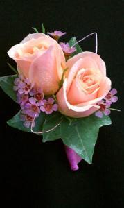 Perfect Pastel Boutonniere